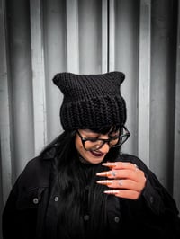 Image 2 of Cat ear beanie