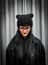 Image 1 of Cat ear beanie