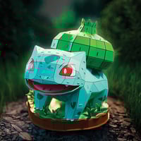 Image 4 of Pokemon 4D Build Bulbasaur 3D Puzzle Model Kit