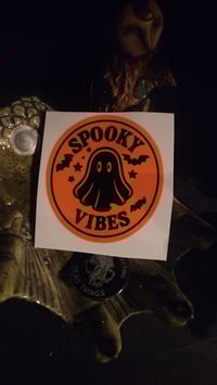 Image 2 of Cute, Spooky and Fun 3x3 inch