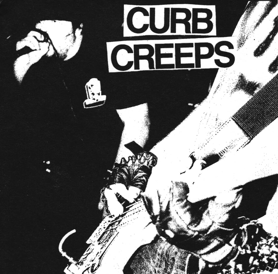Image of Curb Creeps - Limited Edition 7" Red Vinyl Small Hole 6 Song EP in Poly Bag