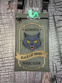 Image 1 of Black Cat Hisses Crossbody