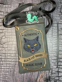 Image 2 of Black Cat Hisses Crossbody