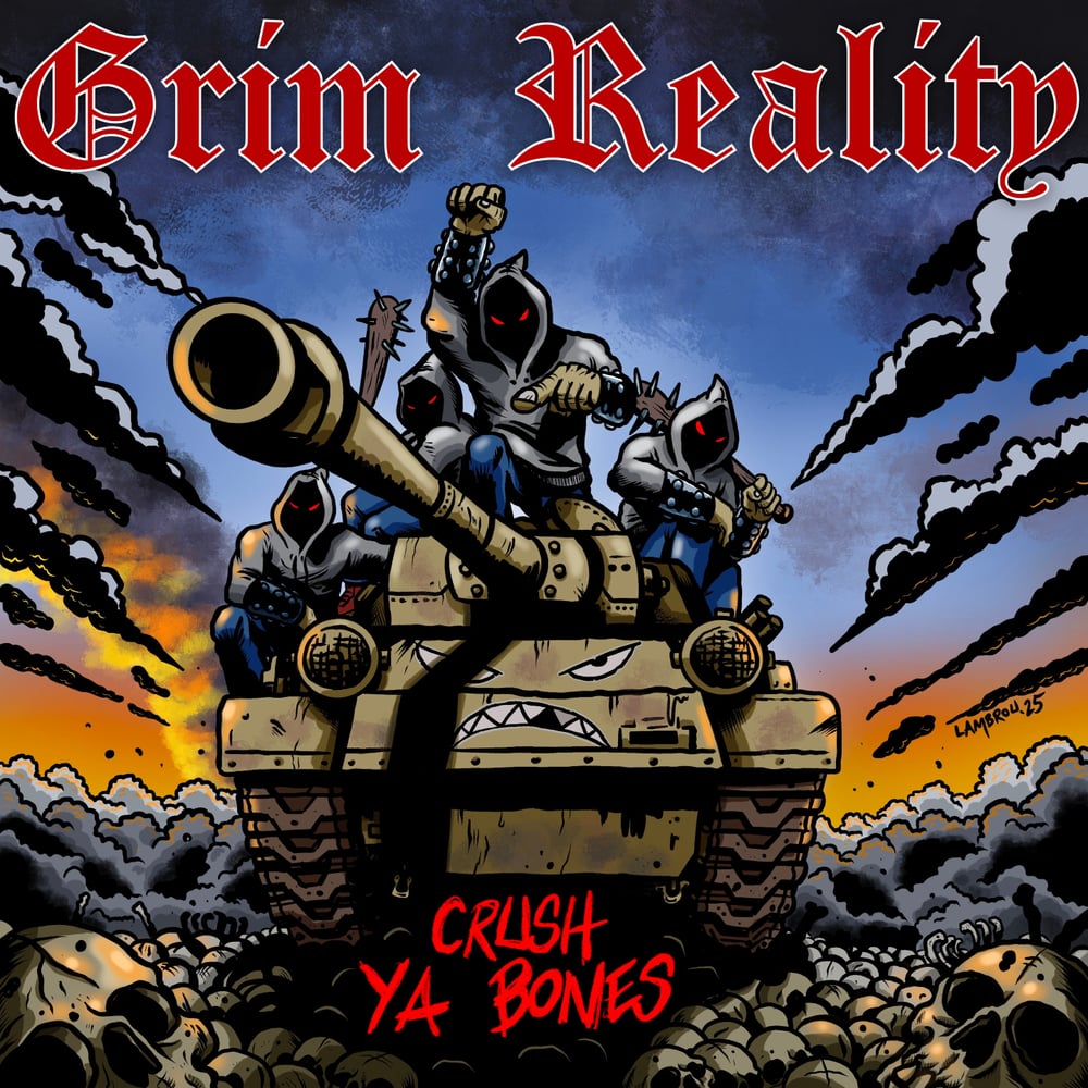 Image of Grim Reality - Crush Ya Bones 7''