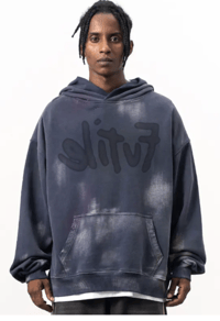 Purple Backward Futile Hoodie