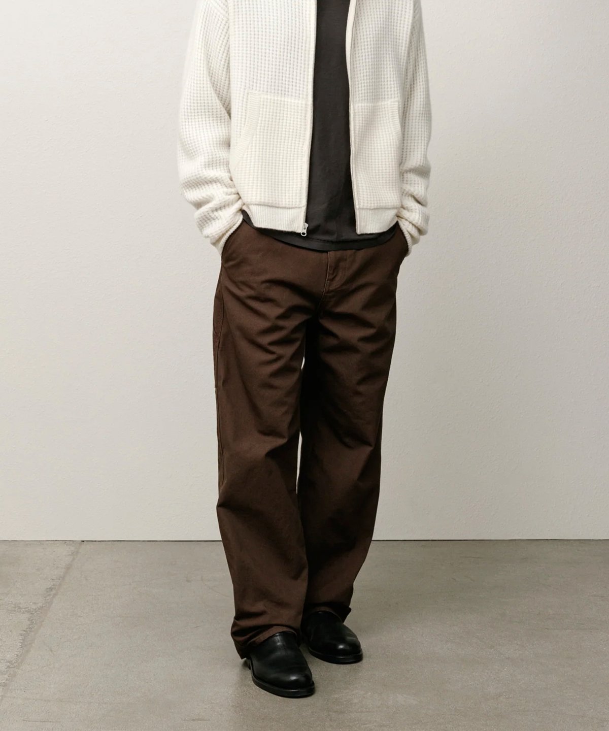 STUSSY_CARPENTER PANT CANVAS :::BROWN::: | SILO