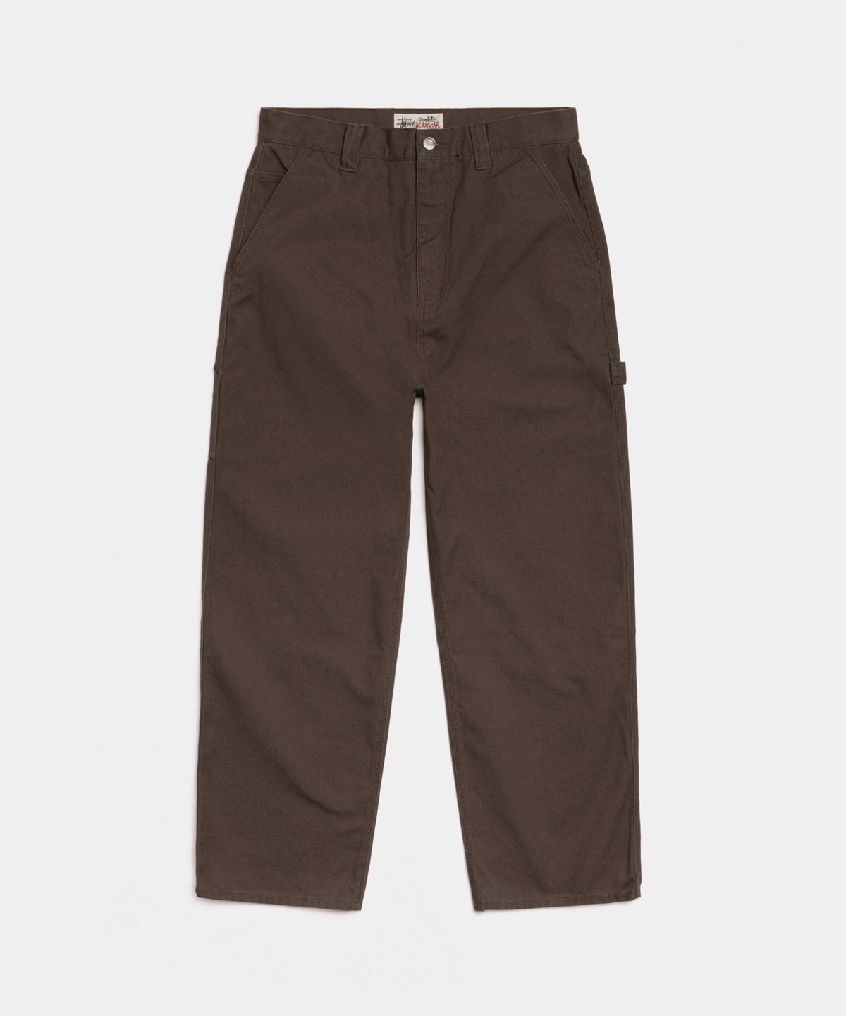 STUSSY_CARPENTER PANT CANVAS :::BROWN::: | SILO