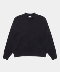 Image 2 of STUSSY_SURFMAN MERINO COTTON SWEATER :::BLACK:::