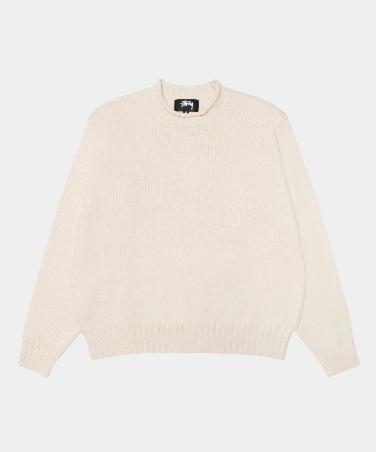 STUSSY_SURFMAN MERINO COTTON SWEATER :::NATURAL::: | SILO