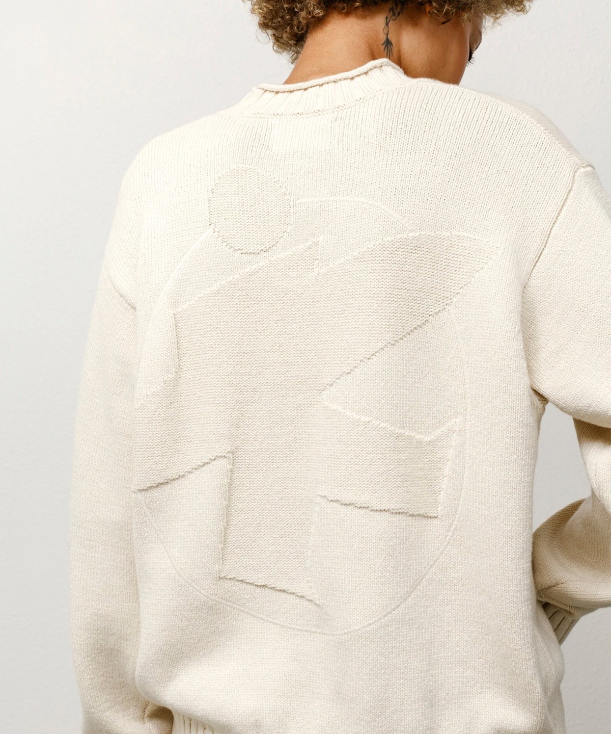STUSSY_SURFMAN MERINO COTTON SWEATER :::NATURAL::: | SILO