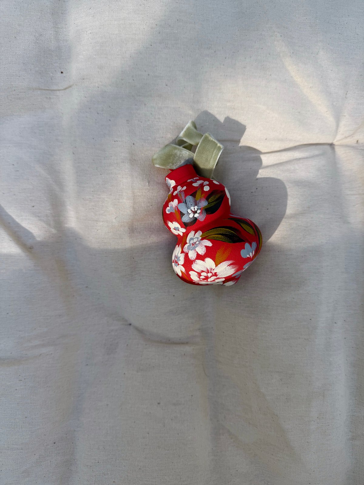 Image of Vermilion Berry Blossom Ornament