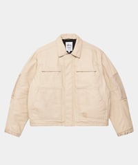 Image 1 of STUSSY_WORKGEAR JACKET :::KHAKI:::