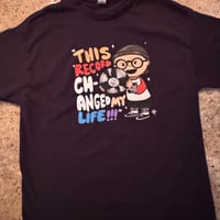 Sample 'This Record Changed My Life" tee