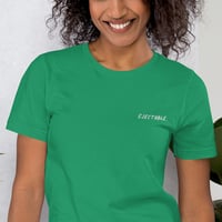 Image 4 of EJECTABLE. (White Embroidered Shirt)