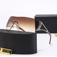 Image 1 of PRETTY LITTLE THING- BROWN 90'S CURVED VISOR