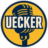 Bob Uecker Vinyl Decal 2" Sticker | Milwaukee Brewers Mr. Baseball Round
