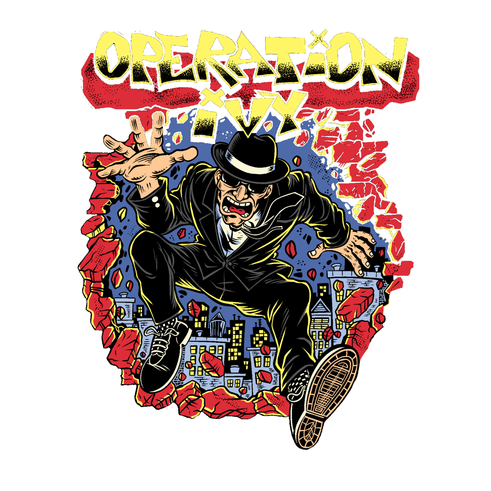 OPERATION IVY TRIBUTE - BENEFIT ZIP UP HOODIE