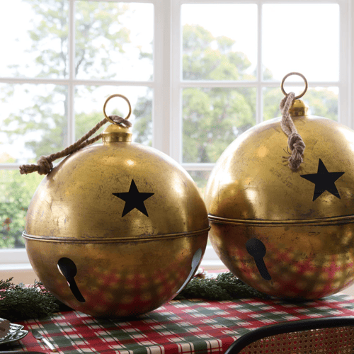 Image of Oversized Bell - Antique Gold