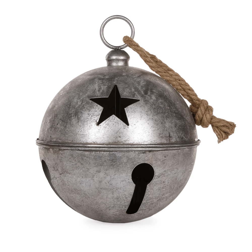 Image of Oversized Bell - Antique Silver