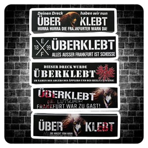 Image of 200 ÜBERKLEBT BLACK EDITION 