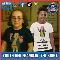 Image 1 of Youth Benjamin Franklin '7-6 Shirt 6-7