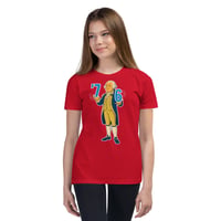 Image 4 of 7-6 Front and Back George Washington Yeeted Youth Shirt
