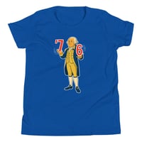 Image 9 of Kids '7-6 George Washington Shirt - Fun History Tee