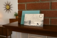 Image 1 of 'A gift from a Raven' Greeting Card