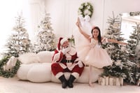 Image 1 of 2025- OCT. 26th , NOV. 8TH, 15TH,   CHRISTMAS INDOOR MINI SESSION WITH SANTA  retainer 