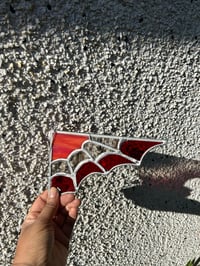 Image 1 of Pink & red web 