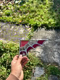 Image 3 of Pink & red web 