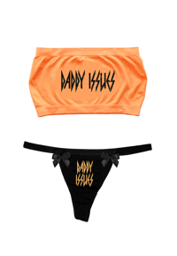 Image 3 of DADDY ISSUES NEON TUBE TOP SET