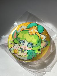 Image 1 of League of Legends Badge Buttons - Star Guardian Lulu / Porcelain Lux / Porcelain Ezreal / Heart S...