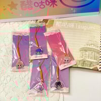 Image 3 of Overwatch2 mini Phone Charm - LE SSERAFIM Juno / Kiriko / DV.a / Mercy - Sakura Mercy - 2cm Rainb...