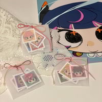 Image 3 of Overwatch 2 Mini Postage Stamp Stickers Packs(5 pcs) — Juno Mythic / LE SSERAFIM Pack 1 / Pack 2