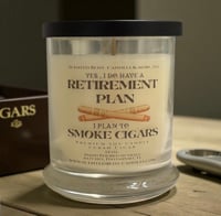 Retirement candle
