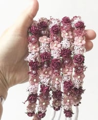 Image 1 of halo cerise et vieux rose