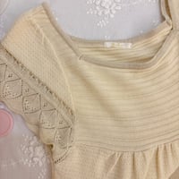 Image 3 of shoujo knitted tunic top