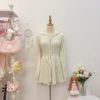 Image 1 of liz lisa knitted hoodie dress 
