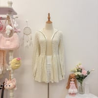 Image 2 of liz lisa knitted hoodie dress 