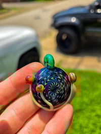 Image 3 of Psychedelics wigwag pendant with UV 🍄