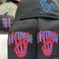 Image 3 of New Era 59Fifty Black- Team 