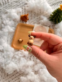 Image 3 of Peanuts Reindeer Dangle Earrings 