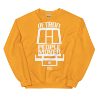 Image 6 of People Mover Detroit Unisex Sweatshirt (Colors Available)