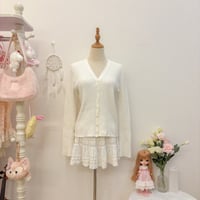 Image 1 of ralph lauren knitted button cardigan