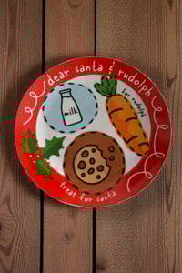 Santa Treat Plate