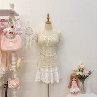 Image 1 of lace shoujo top