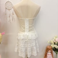 Image 3 of vintage Darling lace bustier top