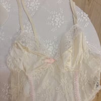 Image 3 of vintage lace corset lingerie (#03)