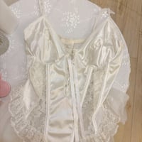 Image 3 of vintage lace corset lingerie (#04)